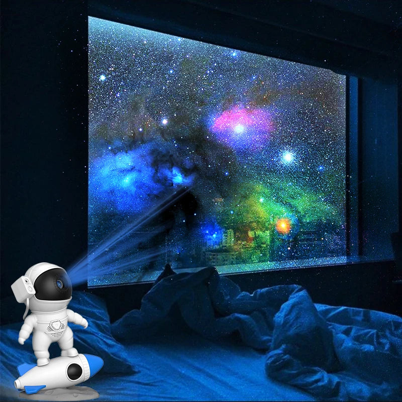 Starry Night Galaxy Projector Lamp