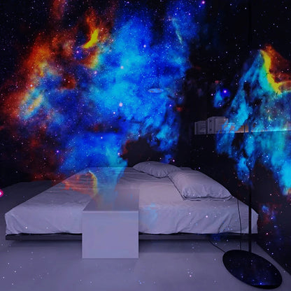 Starry Night Galaxy Projector Lamp