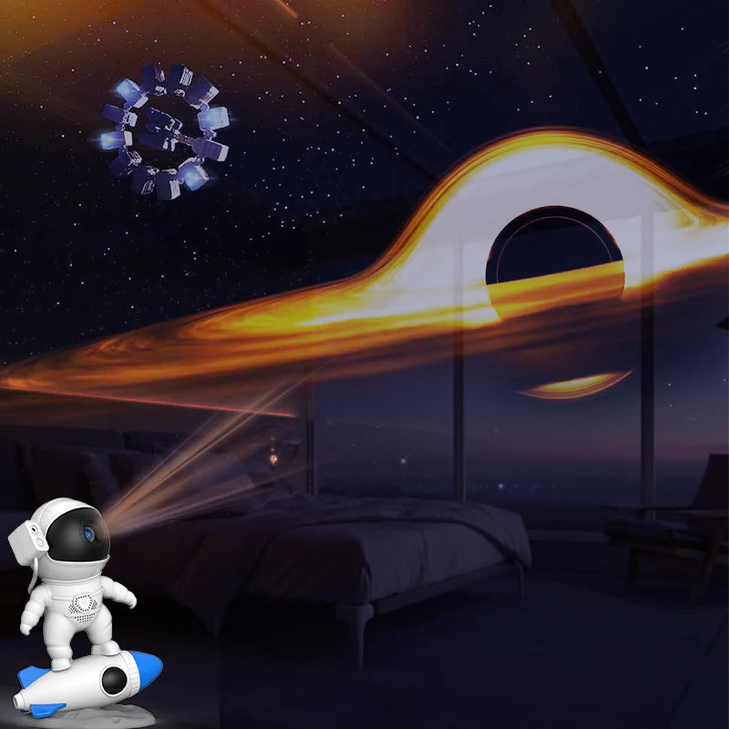 Starry Night Galaxy Projector Lamp